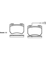 REMSA 144401 Колодки дисковые