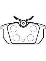 HSB HP9580 Колодки дисковые