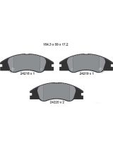 Textar 2421801 Колодки дисковые