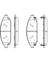 BOSCH 0 986 494 370 Колодки дисковые передние