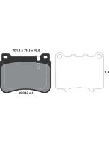 Textar 2394501 Колодки дисковые