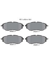 Textar 2422201 Колодки дисковые