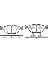 REMSA 059700 Колодки дисковые