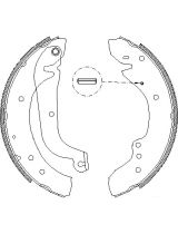 REMSA 471801 Колодки дисковые
