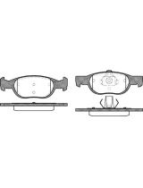 REMSA 058810 Колодки дисковые
