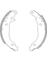 REMSA 416900 Колодки дисковые