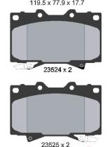 Textar 2352402 Колодки дисковые передние