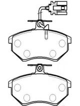 HSB HP9376 Колодки дисковые