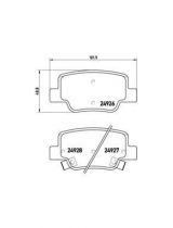 BREMBO P83114 Колодки дисковые