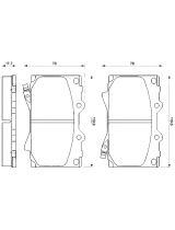 BOSCH 0 986 424 640 Колодки дисковые передние