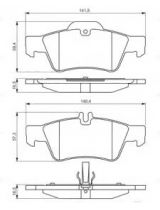 BOSCH 0 986 495 248 Колодки дисковые задние