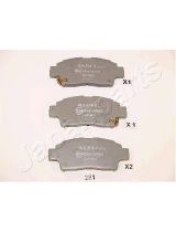 Japanparts PA-281AF Колодки дисковые передние