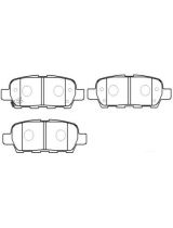 HSB HP9705 Колодки дисковые