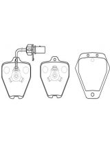 HSB HP9668 Колодки дисковые