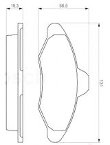 BOSCH 0 986 460 949 Колодки дисковые передние
