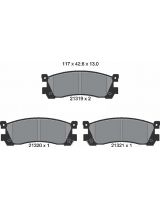 Textar 2131901 Колодки дисковые задние