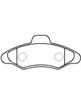 HSB HP9498 Колодки дисковые