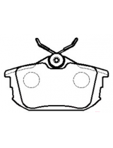 HSB HP9289 Колодки дисковые задние