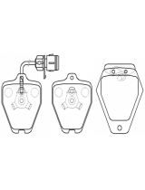 HSB HP9669 Колодки дисковые