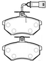 HSB HP9375 Колодки дисковые