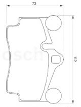 BOSCH 0 986 424 741 Колодки дисковые задние