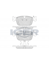 ICER 182276 Колодки дисковые