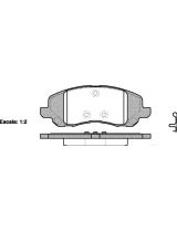 REMSA 080420 Колодки дисковые