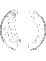 REMSA 413700 Колодки дисковые