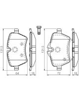 BOSCH 0 986 494 168 Колодки дисковые передние