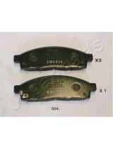 Japanparts PA-504AF Колодки дисковые передние