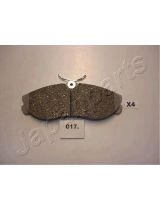 Japanparts PA-017AF Колодки дисковые передние
