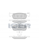 ICER 182115-203 Колодки дисковые