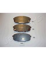 Japanparts PA-K09AF Колодки дисковые передние