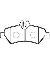 HSB HP9697 Колодки дисковые