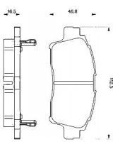 BOSCH 0 986 424 535 Колодки дисковые передние
