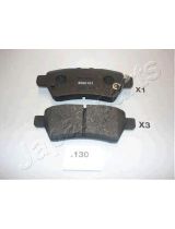 Japanparts PP-130AF Колодки дисковые задние