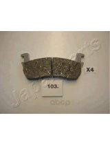 Japanparts PA-103AF Колодки дисковые передние