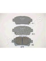Japanparts PA-275AF Колодки дисковые передние