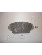 Japanparts PA-176AF Колодки дисковые передние