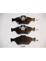 Japanparts PA-238AF Колодки дисковые передние