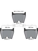 Textar 2375101 Колодки дисковые