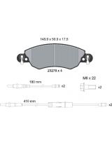 Textar 2327601 Колодки дисковые