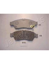 Japanparts PA-810AF Колодки дисковые передние