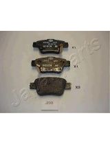 Japanparts PP-200AF Колодки дисковые задние