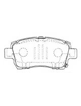 Geely 1061001401 Колодки дисковые