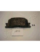 Japanparts PP-216AF Колодки дисковые задние