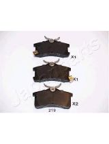 Japanparts PP-219AF Колодки дисковые задние