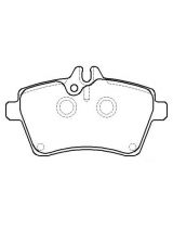 HSB HP9955 Колодки дисковые