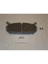 Japanparts PP-307AF Колодки дисковые задние