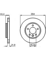 BOSCH 0 986 479 097 Тормозной диск задний